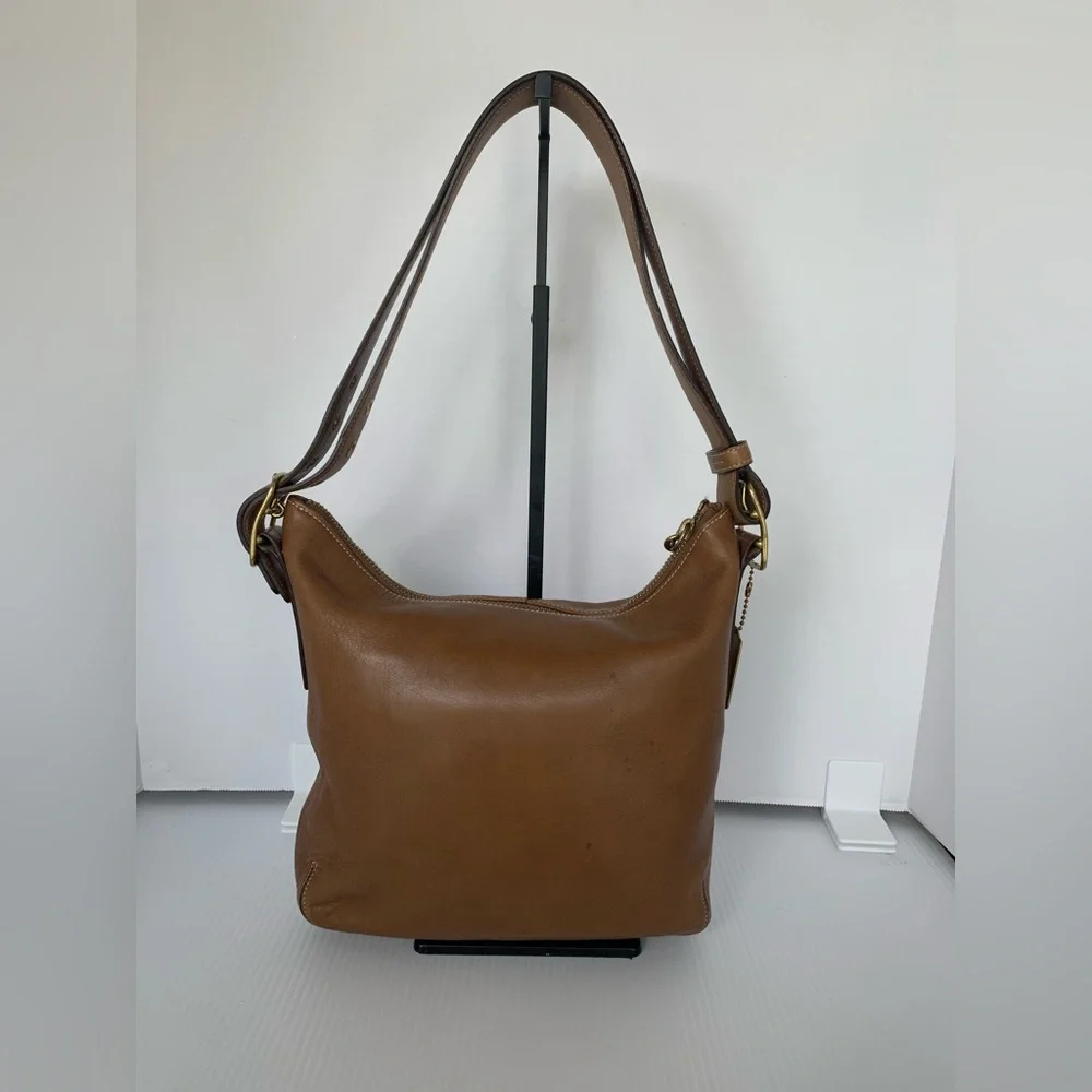 Coach Vintage Legacy Slim Duffle Shoulder Bag- ‘03 - British Tan #9326